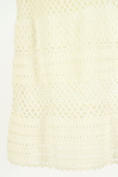 23区（ニジュウサンク）の古着「透かし編みニットレーススカート（ロングスカート・マキシスカート）」大画像４へ