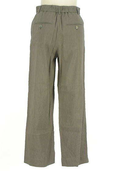 23区（ニジュウサンク）の古着「リネン混ストレートパンツ（パンツ）」大画像２へ