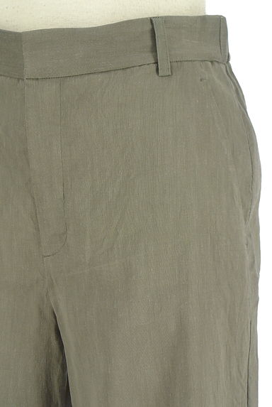 23区（ニジュウサンク）の古着「リネン混ストレートパンツ（パンツ）」大画像４へ