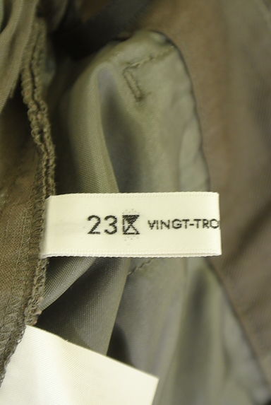 23区（ニジュウサンク）の古着「リネン混ストレートパンツ（パンツ）」大画像６へ