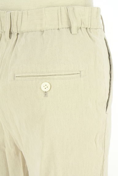 23区（ニジュウサンク）の古着「リネン混ストレートパンツ（パンツ）」大画像５へ