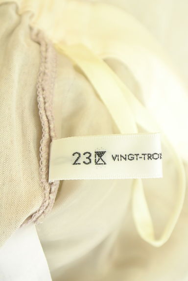 23区（ニジュウサンク）の古着「リネン混ストレートパンツ（パンツ）」大画像６へ