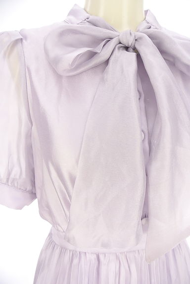 An MILLE（アンミール）の古着「光沢シアープリーツロングワンピース（ワンピース・チュニック）」大画像４へ