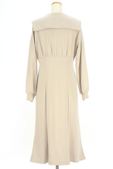 An MILLE（アンミール）の古着「セーラー襟ハーフジップスウェットミモレワンピ（ワンピース・チュニック）」大画像２へ