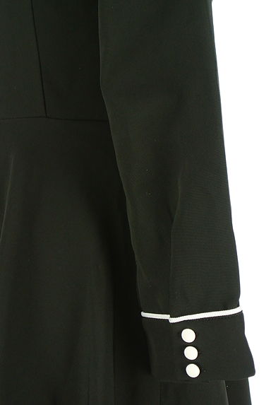 An MILLE（アンミール）の古着「パイピング膝丈フレアワンピース（ワンピース・チュニック）」大画像５へ