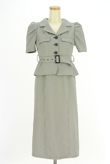 An MILLE（アンミール）の古着「セットアップ風千鳥格子柄ワンピース（ワンピース・チュニック）」大画像１へ