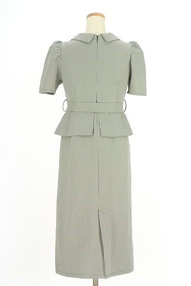 An MILLE（アンミール）の古着「セットアップ風千鳥格子柄ワンピース（ワンピース・チュニック）」大画像２へ