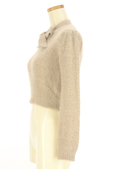 evelyn（エブリン）の古着「リボン襟シャギーニットトップス（ニット）」大画像３へ