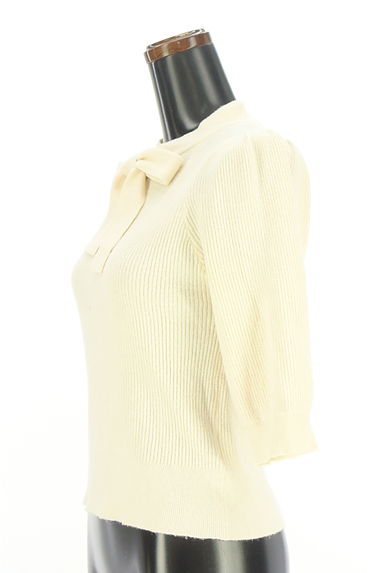 An MILLE（アンミール）の古着「ボウタイリブニット（ニット）」大画像３へ