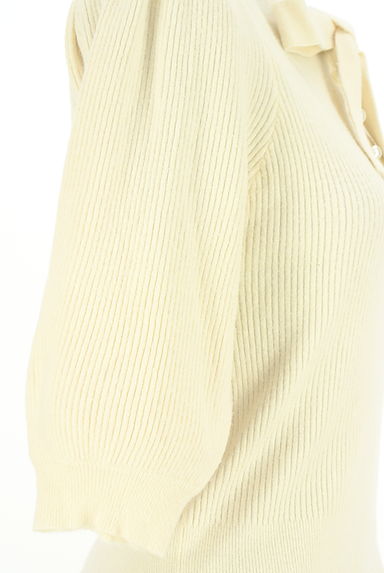 An MILLE（アンミール）の古着「ボウタイリブニット（ニット）」大画像５へ