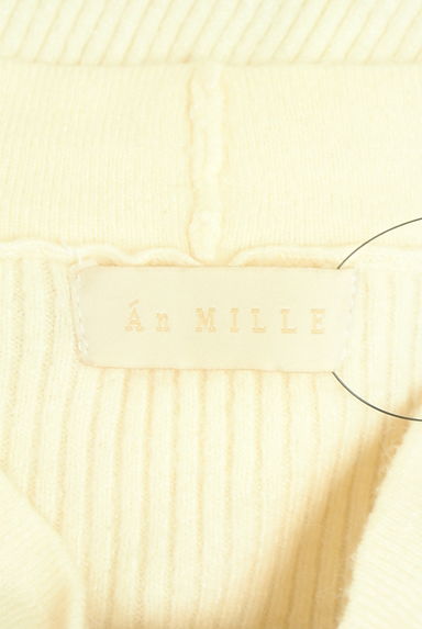An MILLE（アンミール）の古着「ボウタイリブニット（ニット）」大画像６へ