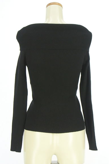 NATURAL BEAUTY BASIC（ナチュラルビューティベーシック）の古着「オフタートルネックリブニットトップス（ニット）」大画像２へ