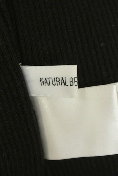 NATURAL BEAUTY BASIC（ナチュラルビューティベーシック）の古着「オフタートルネックリブニットトップス（ニット）」大画像６へ