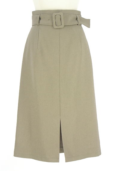 12Twelve Agenda（トゥエルブアジェンダ）の古着「ベルト付きスリットミモレスカート（ロングスカート・マキシスカート）」大画像１へ