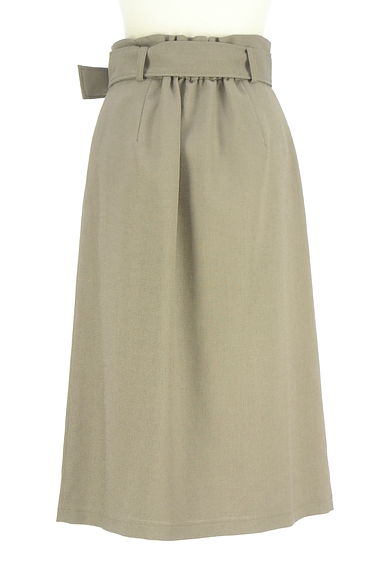 12Twelve Agenda（トゥエルブアジェンダ）の古着「ベルト付きスリットミモレスカート（ロングスカート・マキシスカート）」大画像２へ