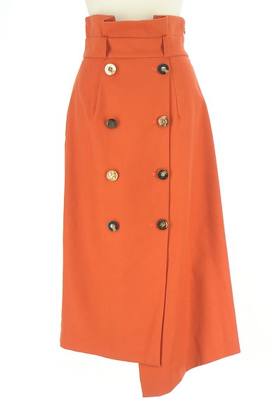 REDYAZEL（レディアゼル）の古着「フロントボタンアシメミモレスカート（ロングスカート・マキシスカート）」大画像１へ