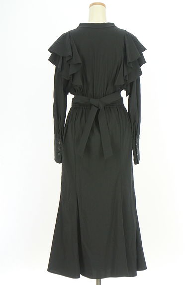 LagunaMoon（ラグナムーン）の古着「フリルロングワンピース（ワンピース・チュニック）」大画像２へ