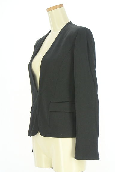 Reflect（リフレクト）の古着「ストレッチノーカラージャケット（ジャケット）」大画像３へ