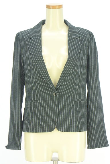 Reflect（リフレクト）の古着「ピンストライプ柄テーラードジャケット（ジャケット）」大画像１へ