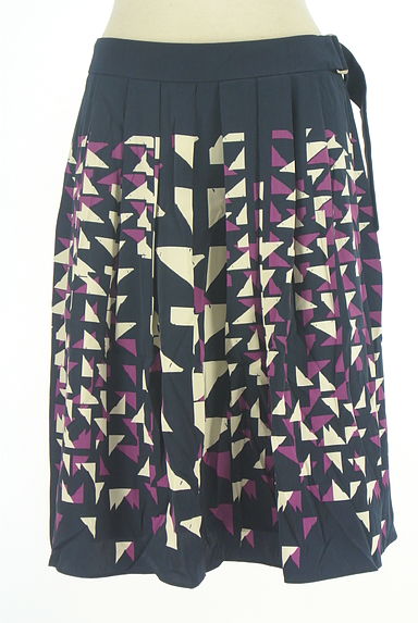 Reflect（リフレクト）の古着「幾何学模様ミディ丈フレアスカート（スカート）」大画像１へ