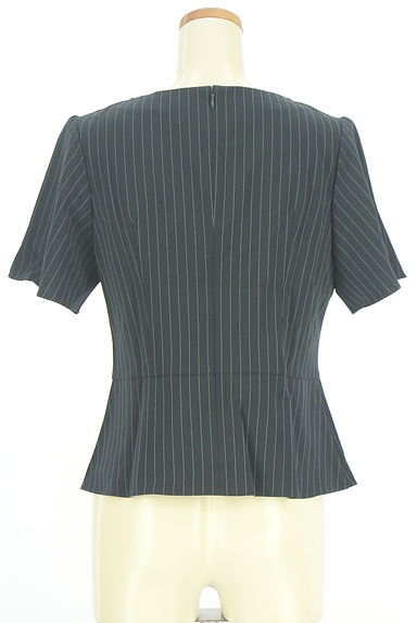 Reflect（リフレクト）の古着「半そでピンストライプ柄ペプラムカットソー（カットソー・プルオーバー）」大画像２へ