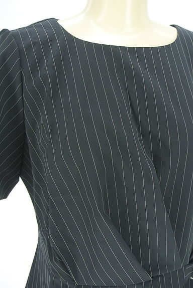 Reflect（リフレクト）の古着「半そでピンストライプ柄ペプラムカットソー（カットソー・プルオーバー）」大画像４へ