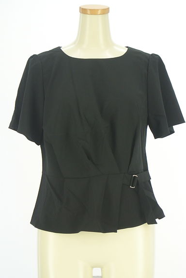 Reflect（リフレクト）の古着「バックルベルト付きペプラムカットソー（カットソー・プルオーバー）」大画像１へ