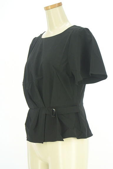 Reflect（リフレクト）の古着「バックルベルト付きペプラムカットソー（カットソー・プルオーバー）」大画像３へ