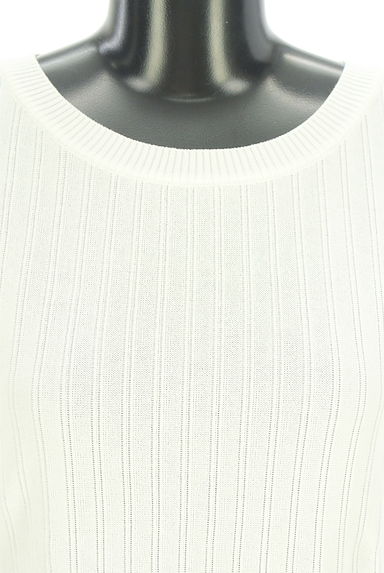 Reflect（リフレクト）の古着「ラメ裾ノースリニット（ニット）」大画像４へ