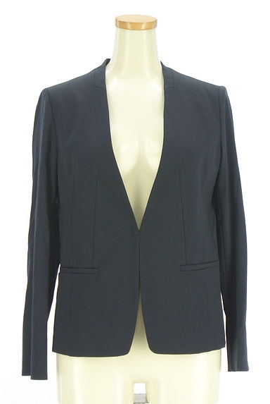 Reflect（リフレクト）の古着「ストレッチノーカラージャケット（ジャケット）」大画像１へ