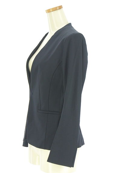 Reflect（リフレクト）の古着「ストレッチノーカラージャケット（ジャケット）」大画像３へ