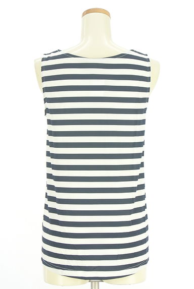 COUP DE CHANCE（クードシャンス）の古着「ボーダー柄タンクトップ（カットソー・プルオーバー）」大画像２へ