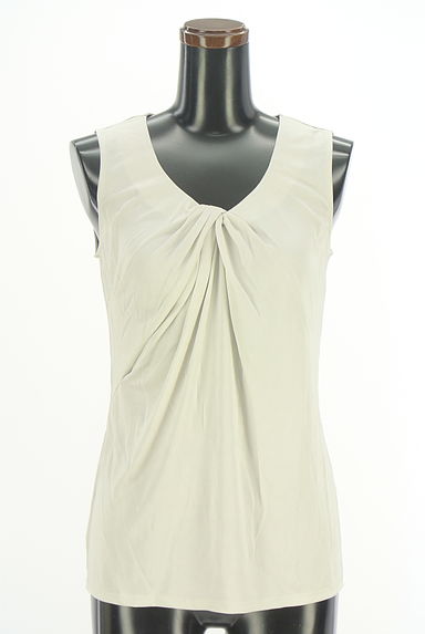 クリックで大画像表示 COUP DE CHANCE(クードシャンス)の古着「ツイストノースリブラウス(カットソー・プルオーバー)」大画像1へ