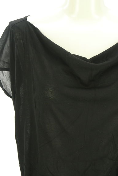 クリックで大画像表示 COUP DE CHANCE(クードシャンス)の古着「ドレープシフォンプルオーバー(カットソー・プルオーバー)」大画像4へ