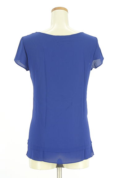 クリックで大画像表示 COUP DE CHANCE(クードシャンス)の古着「ウエストリボンシフォンブラウス(カットソー・プルオーバー)」大画像2へ