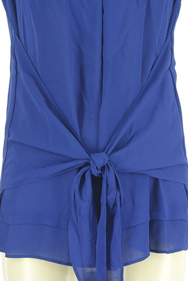 クリックで大画像表示 COUP DE CHANCE(クードシャンス)の古着「ウエストリボンシフォンブラウス(カットソー・プルオーバー)」大画像5へ