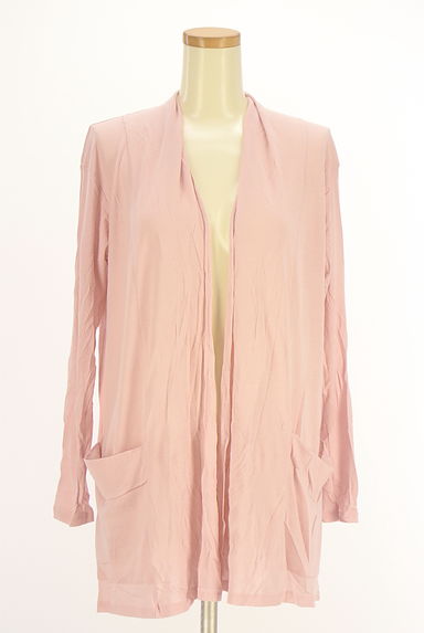 Reflect（リフレクト）の古着「ミドル丈シアーニットカーディガン（カーディガン・ボレロ）」大画像１へ