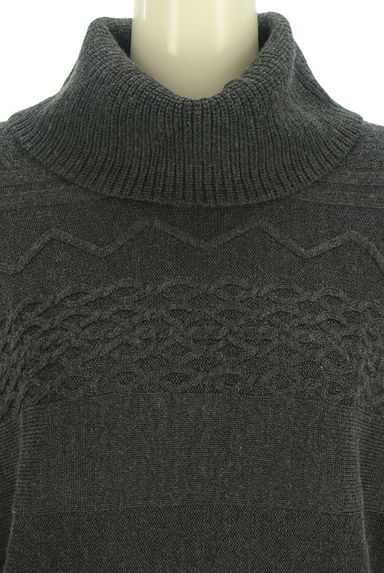 Reflect（リフレクト）の古着「アラン編みタートルネックニットトップス（ニット）」大画像４へ