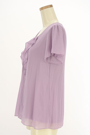 Reflect（リフレクト）の古着「フリルシフォンカットソー（カットソー・プルオーバー）」大画像３へ