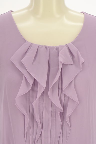 Reflect（リフレクト）の古着「フリルシフォンカットソー（カットソー・プルオーバー）」大画像４へ