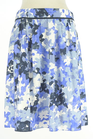 Reflect（リフレクト）の古着「ドット×花柄膝丈スカート（スカート）」大画像１へ