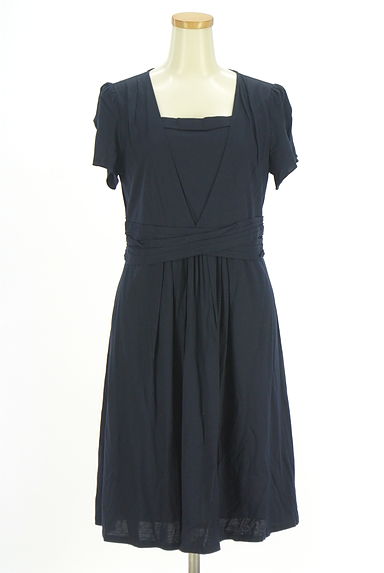 Reflect（リフレクト）の古着「ストレッチ膝下フレアワンピース（ワンピース・チュニック）」大画像１へ