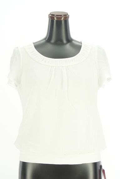 クリックで大画像表示 Reflect(リフレクト)の古着「フレンチスリーブシフォンプルオーバー(カットソー・プルオーバー)」大画像1へ