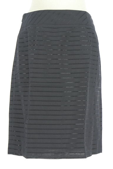 クリックで大画像表示 Reflect(リフレクト)の古着「膝丈ボーダータイトスカート(スカート)」大画像2へ