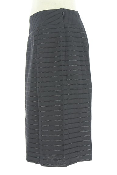 クリックで大画像表示 Reflect(リフレクト)の古着「膝丈ボーダータイトスカート(スカート)」大画像3へ