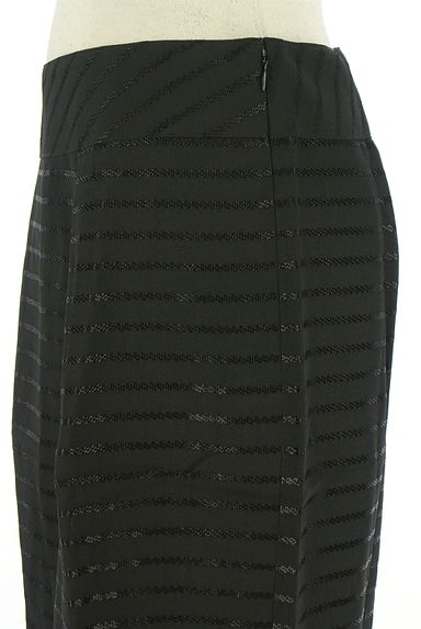 Reflect（リフレクト）の古着「膝丈ボーダータックスカート（スカート）」大画像４へ