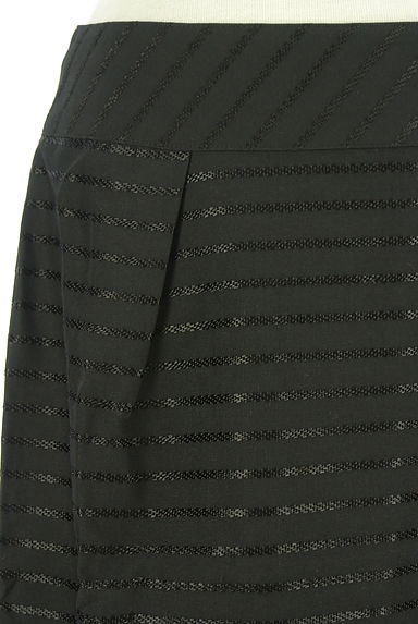 Reflect（リフレクト）の古着「膝丈ボーダータックスカート（スカート）」大画像５へ