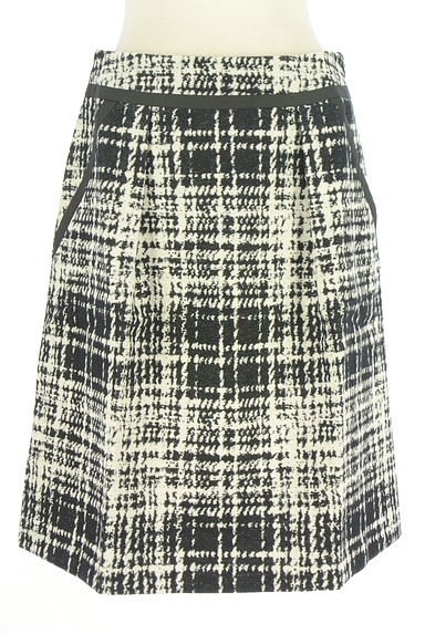 クリックで大画像表示 Reflect(リフレクト)の古着「ラメチェック膝丈スカート(スカート)」大画像1へ
