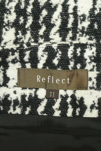 クリックで大画像表示 Reflect(リフレクト)の古着「ラメチェック膝丈スカート(スカート)」大画像6へ