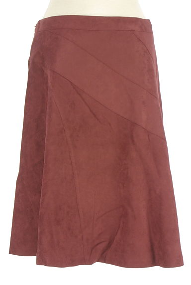 クリックで大画像表示 Reflect(リフレクト)の古着「フェイクスウェード膝丈スカート(スカート)」大画像2へ